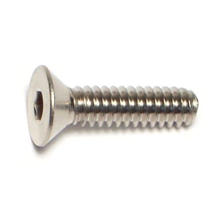 #10-24 Socket Head Cap Screw, 18-8 Stainless Steel, 3/4 In Length, 20 PK